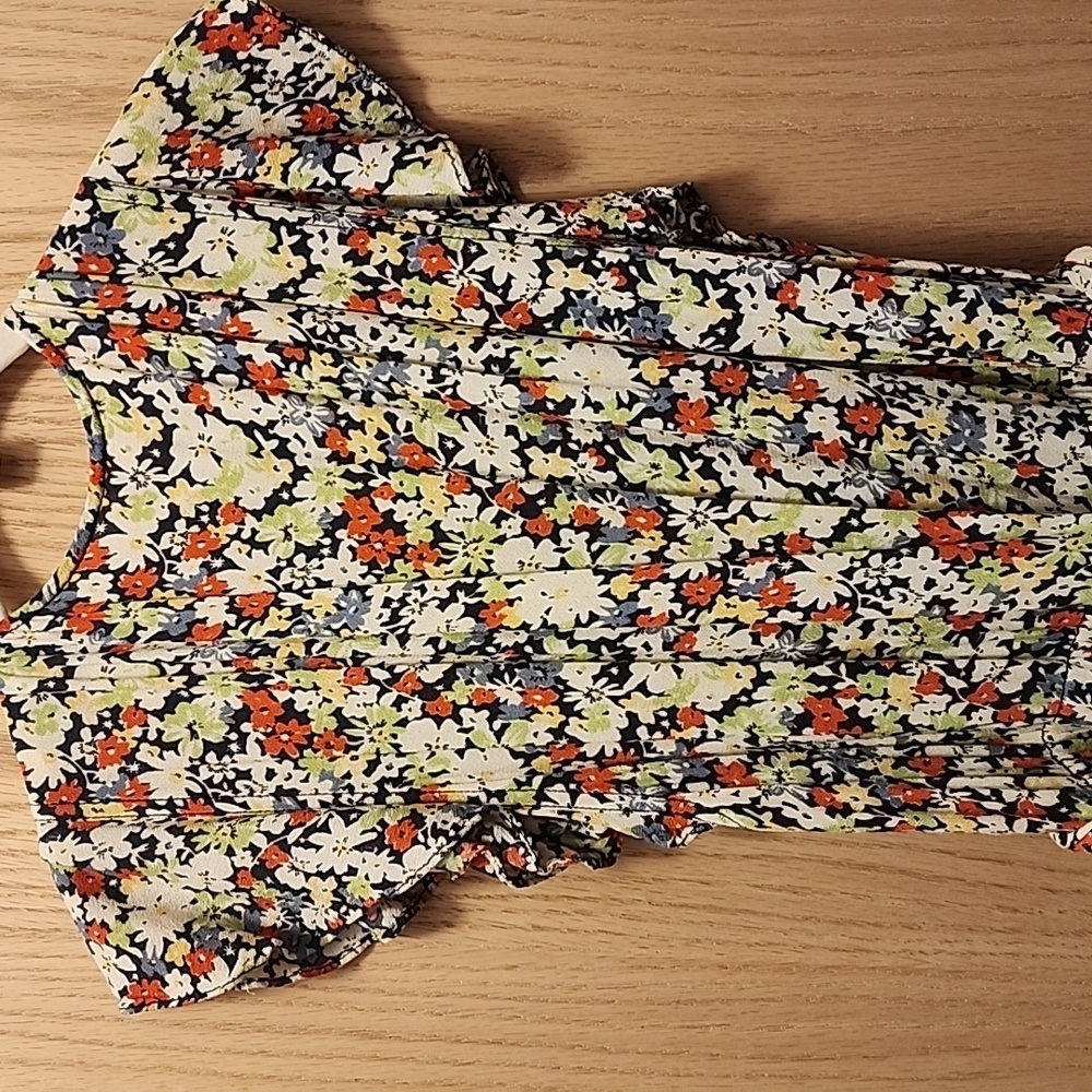 Free People Floral Ruffle Jumpsuit - Beautiful With Heels
